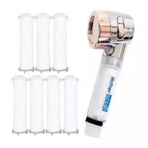 테온셀 마더센트 주방용 싱크대수도꼭지 녹물필터헤드 핸디형-로즈골드 (추가필터7개포함)