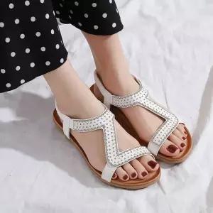 인기상품 W106-4 쿠션샌들 여름샌들 스트랩 플랫 [W67636F_260331]