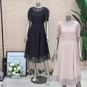 [미니멈]MD 쉬폰 자켓 원피스 셋트 MD MMYBAWO4200 Z_CJ