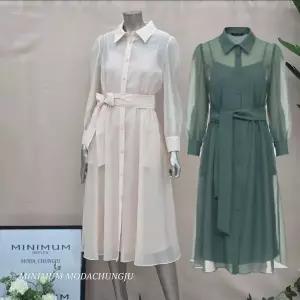 [미니멈]MD 시스루 투웨이 롱 셔츠 원피스 MD MYBAWO5050 Z_CJ