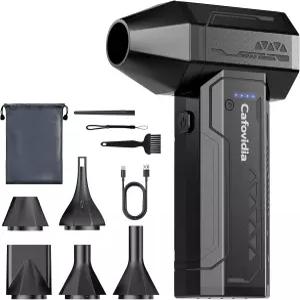 전기 에어 더스터 - 표준 풍력 발전의 3배 300 000RPM 100 000mAh 압축 브러시리스 모터 PC 가정 실외