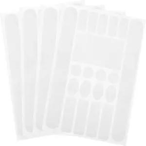 자전거 리어 포크 프로텍터 프레임 체인 보호 패드용 PIYANYO 4PCS 데칼 스크래치 방지 스티커 접착 필름