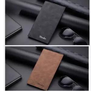 남성용 심플 카드 수납 슬림 장지갑 선물용