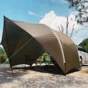 차량용 도킹 꼬리 카라반 트렁크 차박용 차텐트 캠핑 쉘터 카쉘터 꼬리텐트 타프 원터치