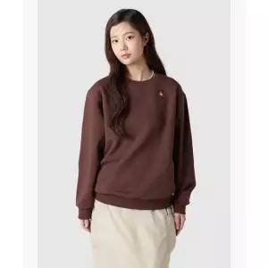 르꼬끄 LECOQ 유니 에센셜 루즈 기모 맨투맨 - 브라운(QQ423LFSO1) QQ423LFSO1_BRW0 465024