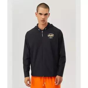 르꼬끄 LECOQ 후드형 집업 긴팔 래쉬가드 블랙(QP223SFZ52) QP223SFZ52_BLK0 458026