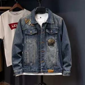 남성용 청 시즌용 청자켓 하이퀄리티 자켓 봄가을 댄디한멋짐 OOTD1