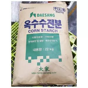 대상 옥수수전분 22KG 옥수수전분 옥수수가루 옥수수분 가루 포대