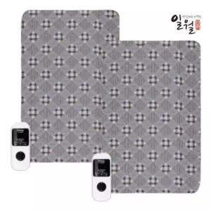 일월 카본매트 원적외선 싱글+싱글 스타일리쉬 워셔블