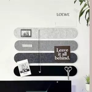 [문구] 펠트 게시판 전시보드 4p 벽장식 배경판 46x60cm