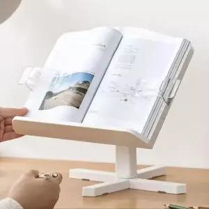 [문구] 독서대 책받침대 높이 조절 접이식 휴대용 자유 각도 A4 A5 편리한 아크릴 필기용
