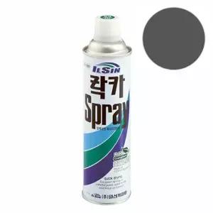 [에이치플러스몰]일신 락카 스프레이 진회색 420ml