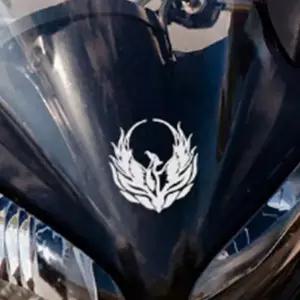 바이크스티커 실버 장식 흠집커버