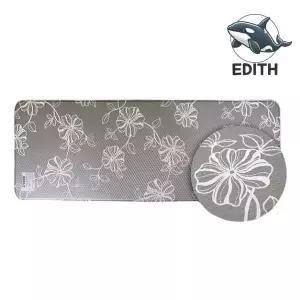 [골드스마일]부드러운 주방 발매트 플로랄 디자인 쿠션 발판