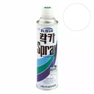 [에이치플러스몰]일신 락카 스프레이 무광투명 420ml