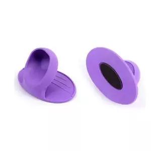 냄비장갑 자석부착 냄비집게 색상랜덤 실용적 편리 실리콘 2개