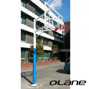 오레인 매립식 농구대(W791) 1개 특수 투명 아크릴보드