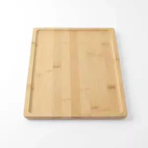 원목접시 이시아르 대나무 사각 우드 트레이 쟁반 36cmX24cm