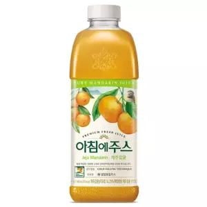 서울우유 아침에주스 제주감귤 950ml x 8입