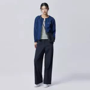 [롯데백화점]베네통 자수 글로시 링클 점퍼 (BAJPF7631)