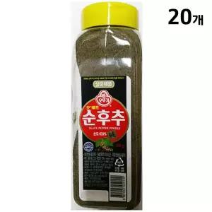 오뚜기 순후추가루 450g X20 순후추 후추가루 후추분 가루 업소용