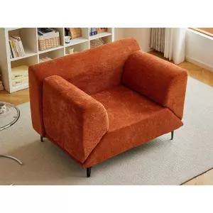 빈티지 쇼파 싱글 변신 원룸 팔걸이 패브릭 회전형 좌식