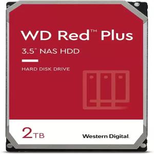 웨스턴 디지털 2TB WD 레드 플러스 NAS 내장 하드 드라이브 HDD - 5400RPM SATA 6Gb/s CMR 64MB 캐시