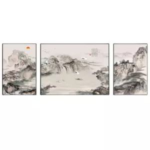 대형 그림 액자 동양화 거실 인테리어 소품 벽장식 빈티지 추상화