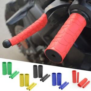 오토바이 핸들 그립 브레이크 클러치 레버 커버 보호대 부드러운 고무 바 실리콘 슬리브