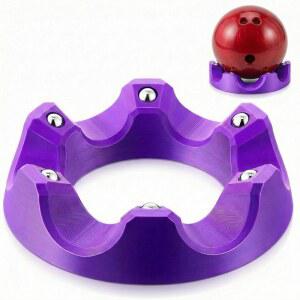 엔혼 볼링 기본 액세서리 키트, 베어링 스피너 홀더가 있는 회전 볼 컵 디스플레이 스탠드, 스페어 홀더 스피너, 다공성 링 청소