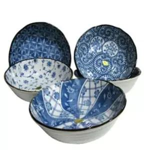 식기세트 아리따 면기 냉면 국수 그릇 도자기 대접 5P