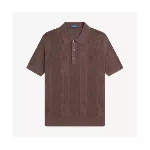 [매장정품] 프레드페리 FRED PERRY [Sharp] 코튼 크로셰 니트 폴로셔츠 (U53) AFPM2417861-U53 317064