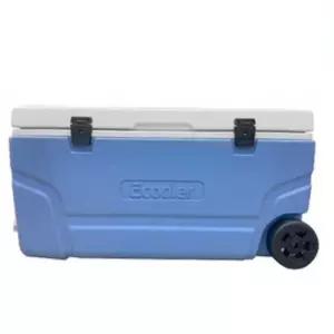 낚시 아이스박스 100리터 블루 대형 보냉 보냉박스 바퀴