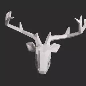 [에이치플러스몰]촬영소품 벽걸이형 거실 조각상 장식 엔틱 장식품