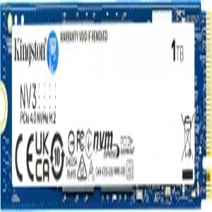 킹스턴 NV3 1TB M.2 2280 NVMe SSD PCIe 4.0 Gen 4x4 최대 6000MB/s SNV3S/1000G