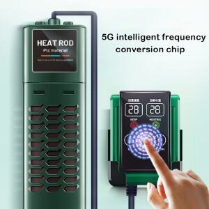 물고기 탱크 히터 수족관 LED 온도 디스플레이 조정 가능한 가열 막대 자동 일정한 1200W