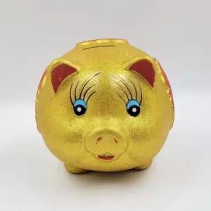 [문구/오피스] 행운돈보관함 지폐 새해 집가게 금전운부르는 선물용저금통 중형