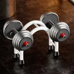 거치대 헬스장 홈트 스탠드 검은색 홀더 헬스기구 고중량 1단 덤벨랙