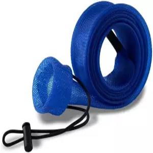 펜 프리미엄 낚싯대 슬리브 67인치 가볍고 내구성이 뛰어난 직조 나일론 PET 커버 강화 팁 쉽게 닫을 수