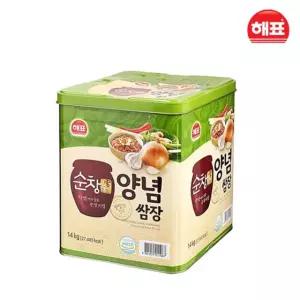 사조해표 순창궁 양념쌈장 14KG 캔
