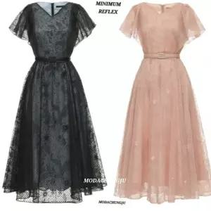 [미니멈]MD 플라워 레이스 플레어원피스 MD MYBAWO4220 M_CJ