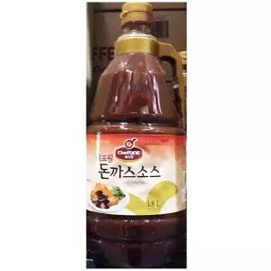 대상 돈까스소스 1.8L X6 돈까스소스 돈까스양념 액상소스 식당용 업소용