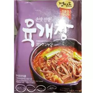 초원 육개장 600gX2 육개장 즉석탕 즉석요리 간편식 간편요리