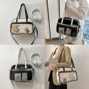 모던스쿨백백 숄더 캐쥬얼 투웨이 쇼퍼백 여성 백 겨울 패션잡