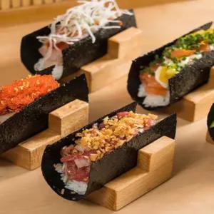 마끼 홀더 스시(1) U자형 나무 김밥 꽂이 초밥 오마카세