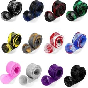 KPEPIX 12PCS 낚싯대 없는 소매 - 미끼 주조용 바다 플라이 로드 및 양말용 슬리브 커버