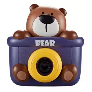 곰돌이 전동 카메라 비눗방울 (1개) 자동 비누방울 버블 동물