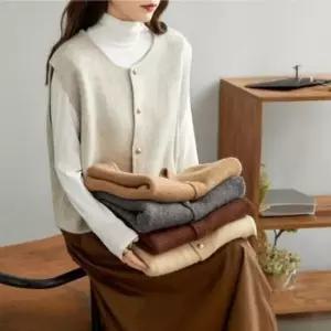 [SBD] 레이어드 가디건 조끼 여자 단추 베스트 니트 브이 가을 루즈핏