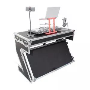 DJ박스 미디 테이블 휴대용 콘솔 디제잉 컨트롤러 클럽 음악 공연 파티 무대장비 스탠드