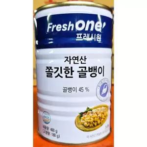 프레시원 쫄깃한골뱅이캔 자연산 400g X24